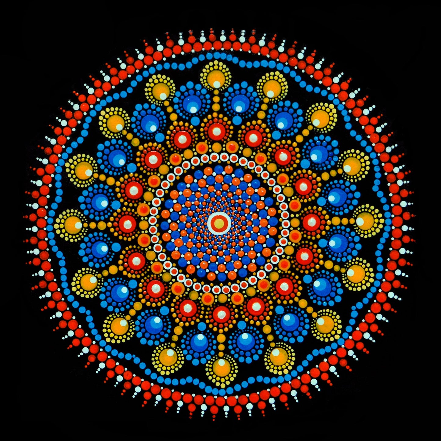 Peace Wormhole Large Greeting Card