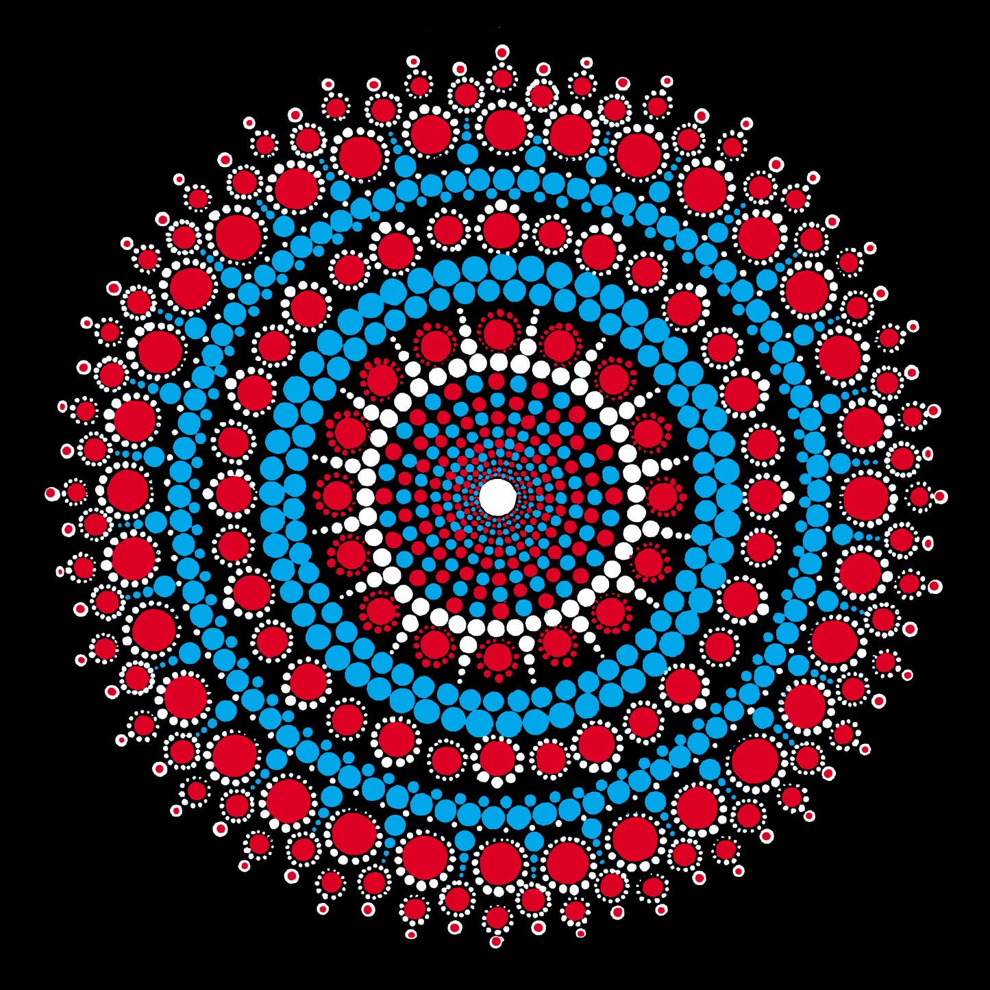 Orange Nirvana Standard Greeting Cards