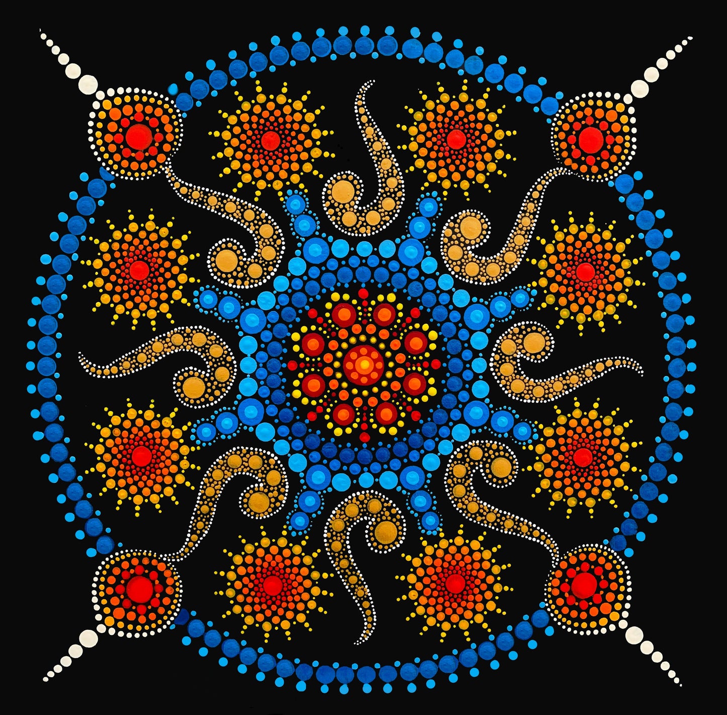 Love Explosion Standard Greeting Cards