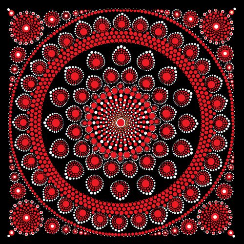 Burning Love Large greeting card