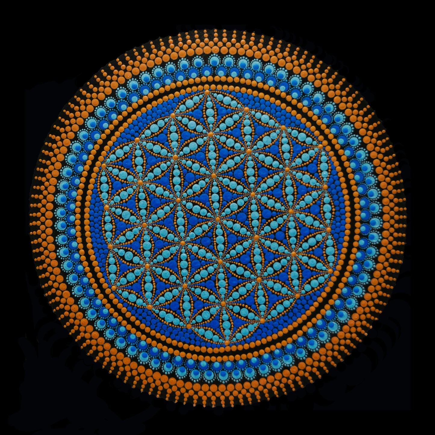 Celestial Matrix Large Greeting Cards