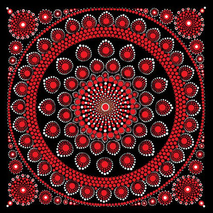 Burning Love Large greeting card