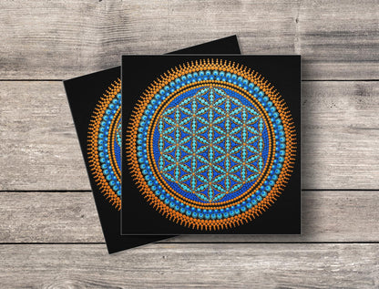 Celestial Matrix mandala card