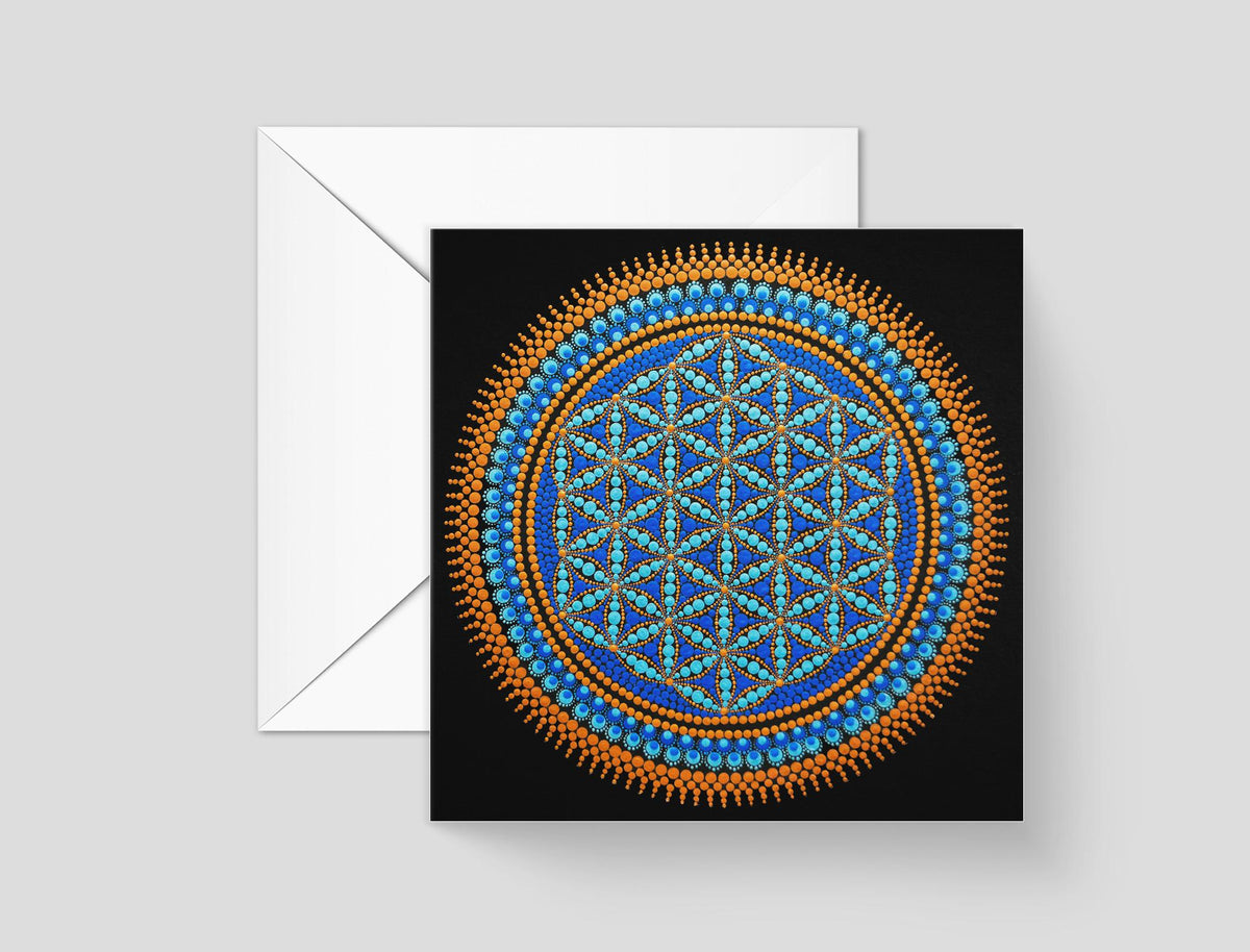 Celestial Matrix mandala card