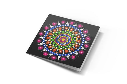 Internal Colour mandala card