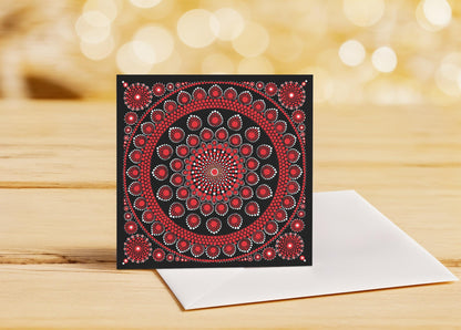 Burning Love mandala large card