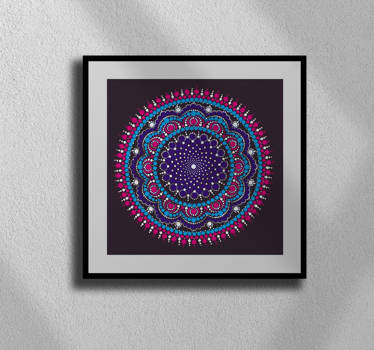 Divine Love mandala print