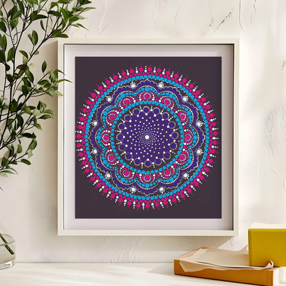 Divine Love mandala print