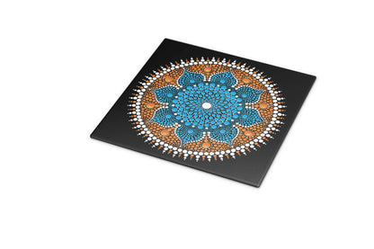 Dancing Flower mandala print
