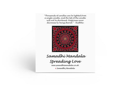 Burning Love mandala large card