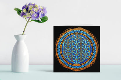 Celestial Matrix mandala card