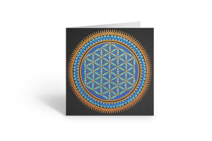 Celestial Matrix mandala large card