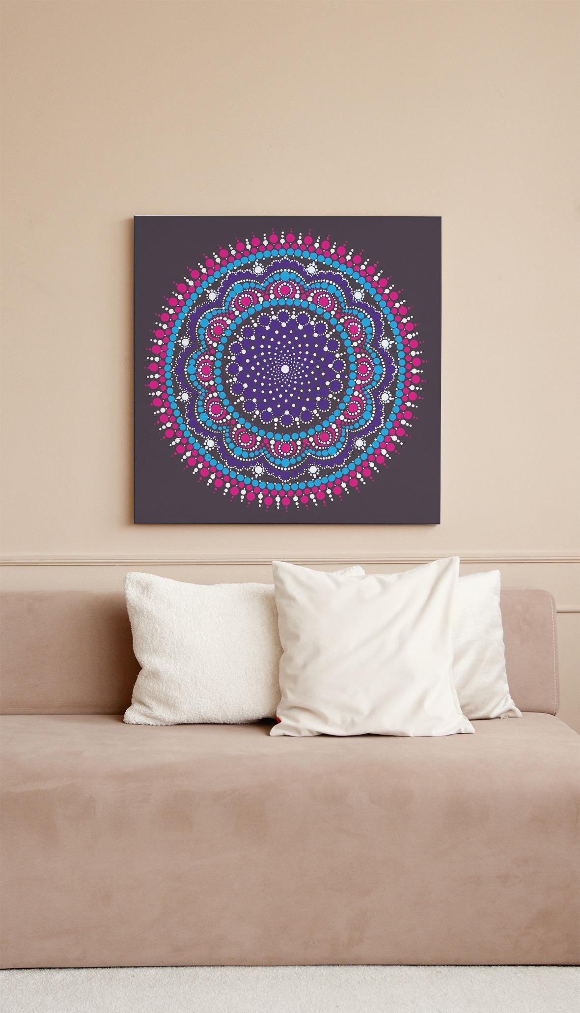 Divine Love mandala print