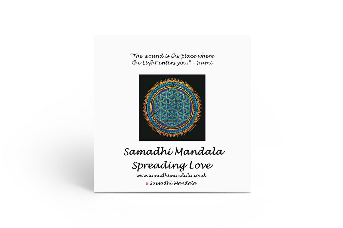 Celestial Matrix mandala large card